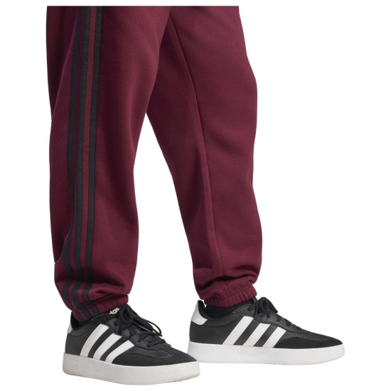 Adidas Ανδρικό παντελόνι φόρμας Essentials 3-Stripes Fleece Tapered-Cuffed Pants